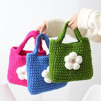 Women's Medium Polyester Flower Vintage Style Classic Style Square Magnetic Buckle Square Bag main image 1