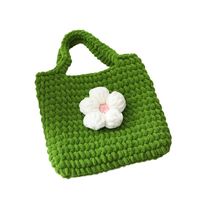 Women's Medium Polyester Flower Vintage Style Classic Style Square Magnetic Buckle Square Bag main image 5