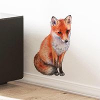 Casual Vacation Fox Pvc Wallpapers Wall Art main image 2