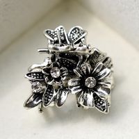 Women's Retro Flower Alloy Plating Hair Claws sku image 21
