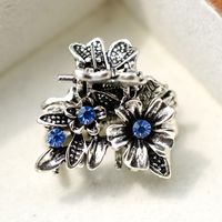 Women's Retro Flower Alloy Plating Hair Claws sku image 6