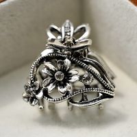 Women's Retro Flower Alloy Plating Hair Claws sku image 12