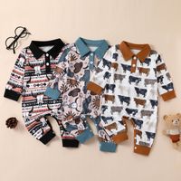 Cute Cattle Cotton Boys Clothing Sets main image 6