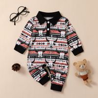 Cute Cattle Cotton Boys Clothing Sets sku image 1