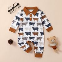 Cute Cattle Cotton Boys Clothing Sets main image 3