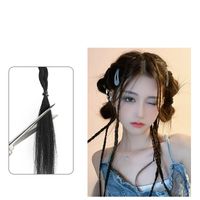 Women's Cute Casual Party High Temperature Wire Ponytail Wigs main image 6