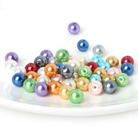 1 Set Diameter 4mm Diameter 6 Mm Diameter 8mm Glass Solid Color Beads main image 2