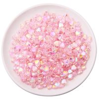 1 Set 10 * 11mm 8 * 9mm Hole 1~1.9mm Arylic Star Heart Shape Beads sku image 4