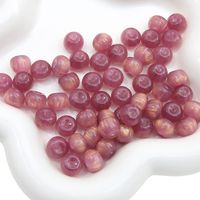 10 Pieces 11 * 8mm Hole 1~1.9mm Resin Apple Beads sku image 3