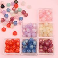 10 Pieces 11 * 8mm Hole 1~1.9mm Resin Apple Beads main image 1