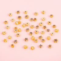 1 Set Hole 1~1.9mm Glass Flower Beads sku image 6
