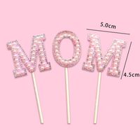Mother'S Day Simple Style Classic Style Letter Plastic Cloth Paper Holiday Festival Decorative Props sku image 1