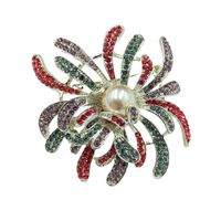 Elegant Flower Artificial Gemstones Alloy Unisex Corsage main image 3