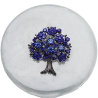 Pastoral Tree Artificial Gemstones Alloy Unisex Corsage main image 4