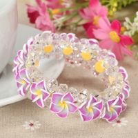 Elegant Simple Style Flower Soft Clay Women's Bracelets main image 3