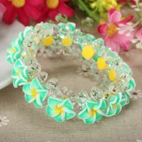 Elegant Simple Style Flower Soft Clay Women's Bracelets main image 5