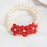 Kid's Cute Flower Polyester Hair Band main image 2