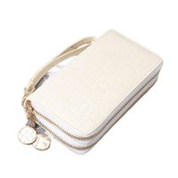 Women's Solid Color Pu Leather Side Zipper Wallets main image 2
