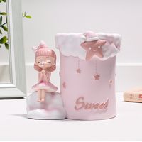 Simple Style Cartoon Character Letter Star Synthetic Resin Pen Holder sku image 6