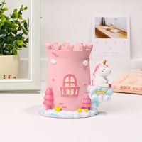 Simple Style Cartoon Character Letter Star Synthetic Resin Pen Holder sku image 4