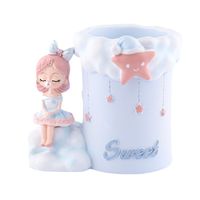 Simple Style Cartoon Character Letter Star Synthetic Resin Pen Holder main image 3
