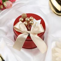 Herzform Bogenknoten Weißblech Hochzeit Bankett Zubehör Für Geschenkverpackungen sku image 5