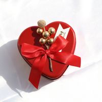 Herzform Bogenknoten Weißblech Hochzeit Bankett Zubehör Für Geschenkverpackungen sku image 4