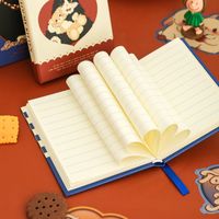 1 Pieza Doble Corazon Carta Gato Clase Aprendiendo Papel Para Escribir Lindo Libreta main image 3
