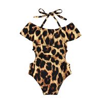 Girl's Leopard One-pieces Kids Swimwear main image 3
