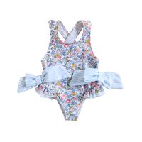 Filles Petites Fleurs Une-pièces Vêtements De Wimwear Personnalisés main image 4