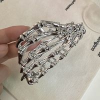 Women's Ig Style Spider Spider Web Skull Claw Alloy Plating Hair Claws sku image 4