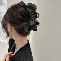 Women's Elegant Simple Style Bow Knot Arylic Hair Claws main image 4