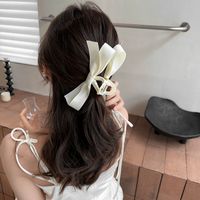Women's Elegant Simple Style Bow Knot Arylic Hair Claws main image 1