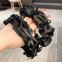 Women's Elegant Simple Style Bow Knot Artificial Crystal Cloth Hair Band main image 1