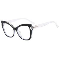 Fashion Geometric Pc Cat Eye Full Frame Optical Glasses main image 4