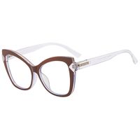 Fashion Geometric Pc Cat Eye Full Frame Optical Glasses sku image 5