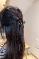 Women's Elegant Retro Bow Knot Plastic Inlay Rhinestones Hair Claws main image 5
