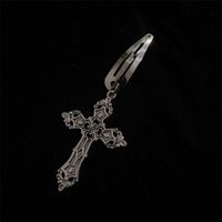 Women's Simple Style Cross Alloy Plating Hair Clip sku image 9