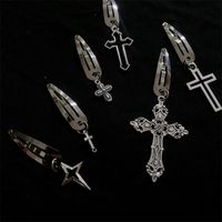 Women's Simple Style Cross Alloy Plating Hair Clip main image 3