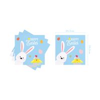 Easter Cartoon Rabbit Paper Party Festival Decorative Props main image 2