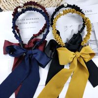 Women's Simple Style Bow Knot Cloth Hair Band main image 1