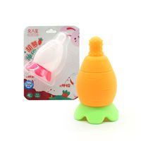 Cute Carrot Silicone Rubber Baby Accessories main image 4