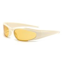 Streetwear Cool Style Geometric Pc Oval Frame Full Frame Women's Sunglasses sku image 6