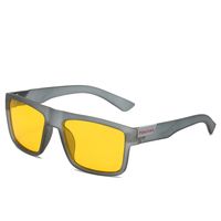Casual Color Block Tac Round Frame Full Frame Men's Sunglasses sku image 7
