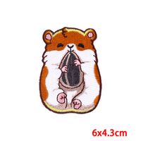 Hip-hop Retro Cat Embroidery Thread Cloth Sticker 1 Piece sku image 8