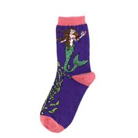 Women's Simple Style Classic Style Commute Color Block Cotton Printing Crew Socks A Pair sku image 2