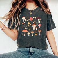 Women's T-shirt Short Sleeve T-shirts Streetwear Mushroom main image 6