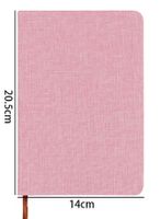 1 Piece Solid Color Learning School Cloth Business Notebook main image 4