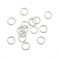 6 Pieces Sterling Silver Solid Color Simple Style sku image 7