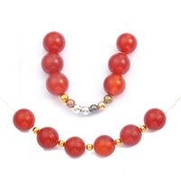 1 Set Iron Solid Color Beads main image 4
